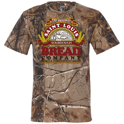 St. Louis Bread Co. 3980 Code V Short Sleeve Camouflage T-Shirt