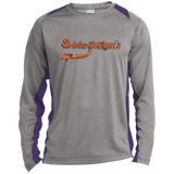 St. Louis Spirits ST361LS Long Sleeve Heather Colorblock Poly T-Shirt