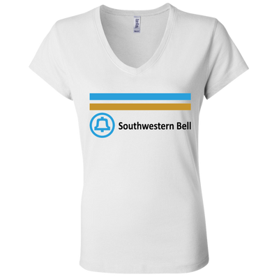 Southwestern Bell B6005 Ladies' Jersey V-Neck T-Shirt