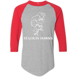 St. Louis Hawks White 420 Colorblock Raglan Jersey