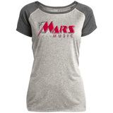 Mars Music LST362 Ladies Heather on Heather Performance T-Shirt