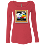 Peaches NL6731 Ladies' Triblend LS Scoop