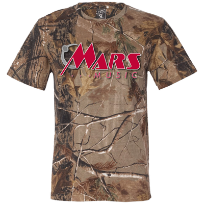 Mars Music 3980 Code V Short Sleeve Camouflage T-Shirt