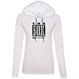 The Box White 887L Ladies' LS T-Shirt Hoodie