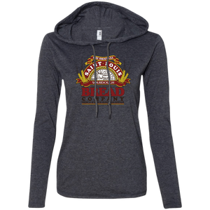 St. Louis Bread Co. 887L Ladies' LS T-Shirt Hoodie