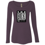 The Box NL6731 Ladies' Triblend LS Scoop