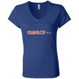 Camelot Music B6005 Ladies' Jersey V-Neck T-Shirt