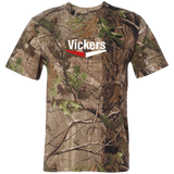 Vickers White 3980 Code V Short Sleeve Camouflage T-Shirt