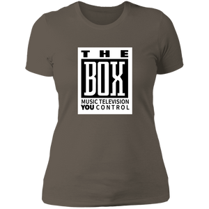 The Box White NL3900 Ladies' Boyfriend T-Shirt