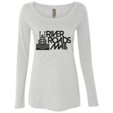 River Roads Mall NL6731 Ladies' Triblend LS Scoop