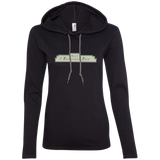 887L Ladies' LS T-Shirt Hoodie