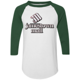 Jamestown Mall White 420 Colorblock Raglan Jersey