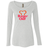 Burger Chef NL6731 Ladies' Triblend LS Scoop