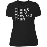 There Their Thurr NL3900 Ladies' Boyfriend T-Shirt