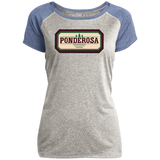 Ponderosa LST362 Ladies Heather on Heather Performance T-Shirt