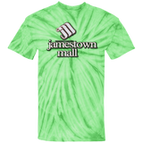 Jamestown Mall White CD100 100% Cotton Tie Dye T-Shirt