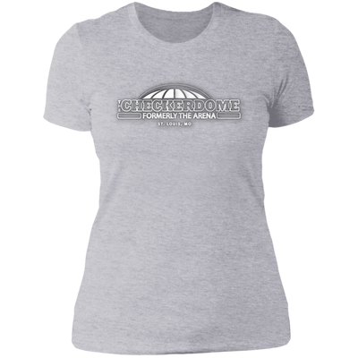 Checkerdome White NL3900 Ladies' Boyfriend T-Shirt