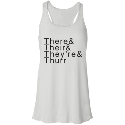 There Their Thurr B8800 Flowy Racerback Tank