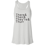 There Their Thurr B8800 Flowy Racerback Tank