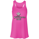 Jamestown Mall White B8800 Flowy Racerback Tank