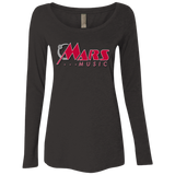 Mars Music NL6731 Ladies' Triblend LS Scoop