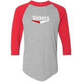 Vickers White 420 Colorblock Raglan Jersey