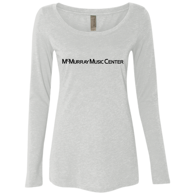 McMurray Music Ladies' Triblend LS Scoop