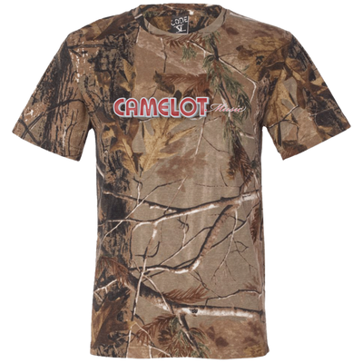 Camelot Music 3980 Code V Short Sleeve Camouflage T-Shirt