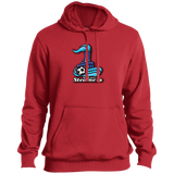 St. Louis Steamers White TST254 Tall Pullover Hoodie