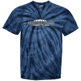 Checkerdome White CD100 100% Cotton Tie Dye T-Shirt