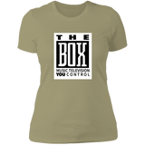 The Box White NL3900 Ladies' Boyfriend T-Shirt