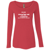 O'Fallon Park NL6731 Ladies' Triblend LS Scoop