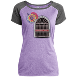 Northwest Plaza LST362 Ladies Heather on Heather Performance T-Shirt