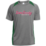 Sam Goody ST361 Heather Colorblock Poly T-Shirt