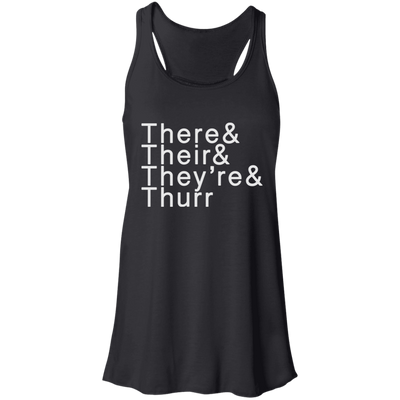 There Their Thurr B8800 Flowy Racerback Tank