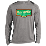 Casa Gallardo ST361LS Long Sleeve Heather Colorblock Poly T-Shirt