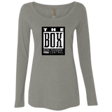 The Box NL6731 Ladies' Triblend LS Scoop