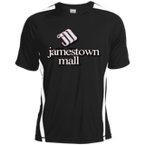 Jamestown Mall White ST351 Colorblock Dry Zone Crew