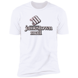 Jamestown Mall White NL3600 Premium Short Sleeve T-Shirt