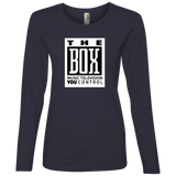 The Box White 884L Ladies' Lightweight LS T-Shirt