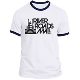 River Roads Mall PC54R Ringer Tee