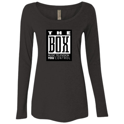 The Box NL6731 Ladies' Triblend LS Scoop