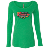 St. Louis Vipers NL6731 Ladies' Triblend LS Scoop