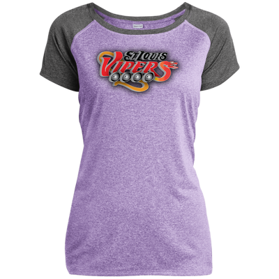 St. Louis Vipers LST362 Ladies Heather on Heather Performance T-Shirt