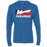 Pro Wings Unisex Triblend LS Hooded T-Shirt