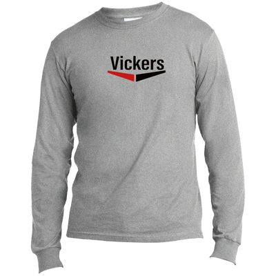 Vickers Black USA100LS Long Sleeve Made in the US T-Shirt