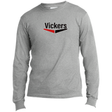 Vickers Black USA100LS Long Sleeve Made in the US T-Shirt