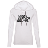 River Roads Mall 887L Ladies' LS T-Shirt Hoodie