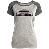 Checkerdome LST362 Ladies Heather on Heather Performance T-Shirt