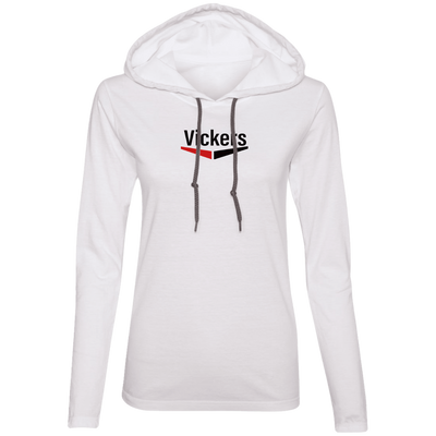 Vickers Black 887L Ladies' LS T-Shirt Hoodie